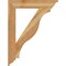 Ekena Millwork Funston Traditional Rough Sawn Bracket, Western Red Cedar, 4"W x 26"D x 34"H BKT04X26X34FST01RWR - alternate 4